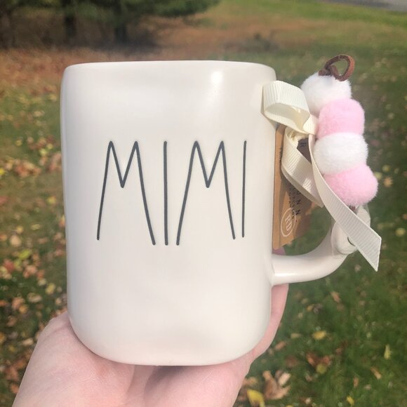 NWT Rae Dunn "Mimi" Mug w/ Heart Charm - Picture 1 of 5
